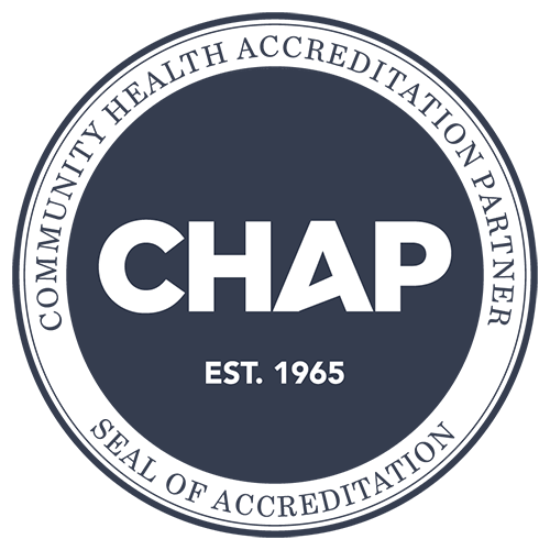 CHAP) accreditation seal